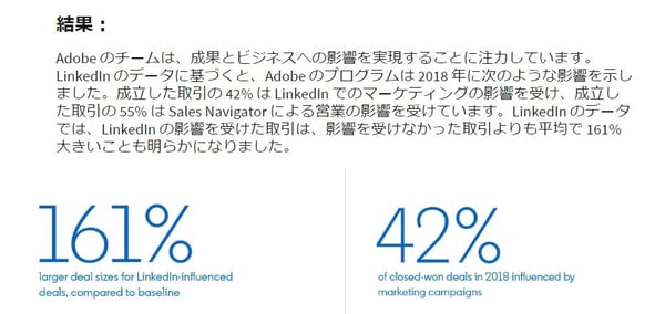 26.AdobeのLinkeIn活用の成果